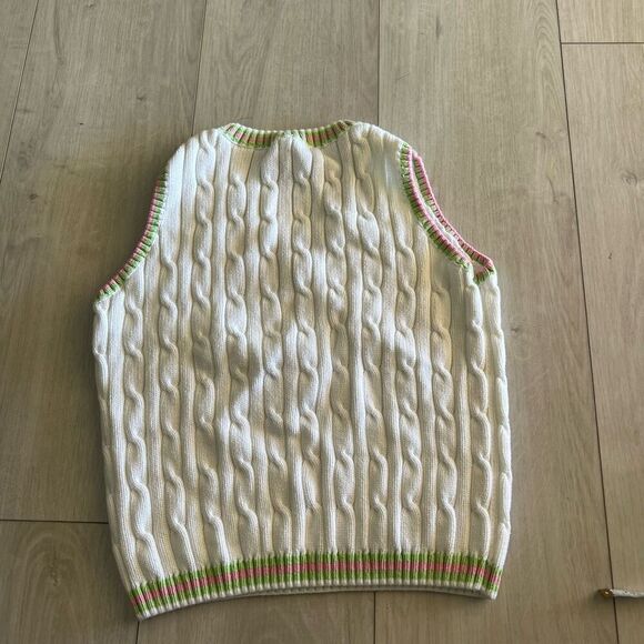 Lilly Pulitzer women sweater vest size M - Picture 4 of 5